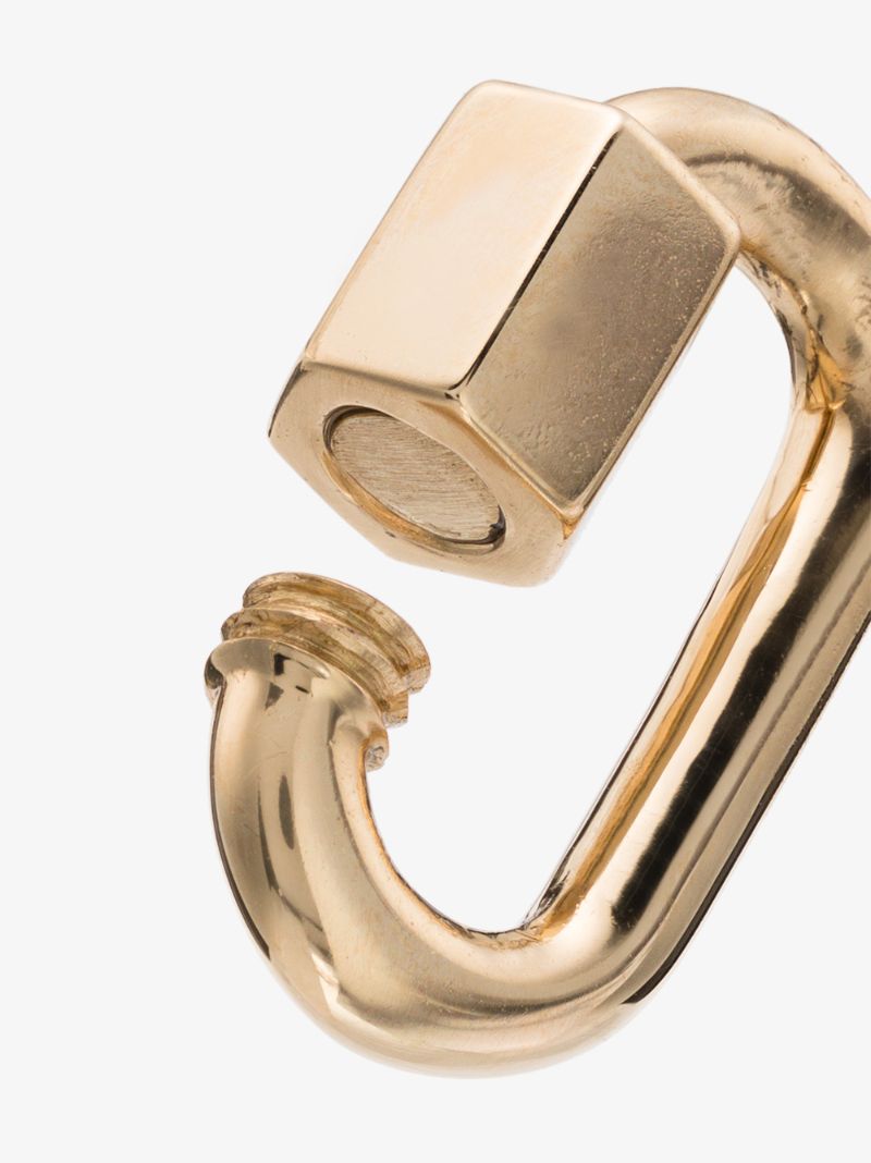 14k Yellow Gold Chubby Baby Lock Charm