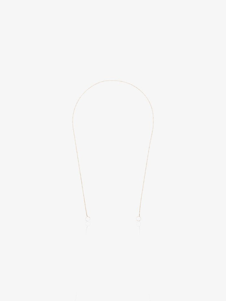 14k Gold Medium Curb Chain Necklace