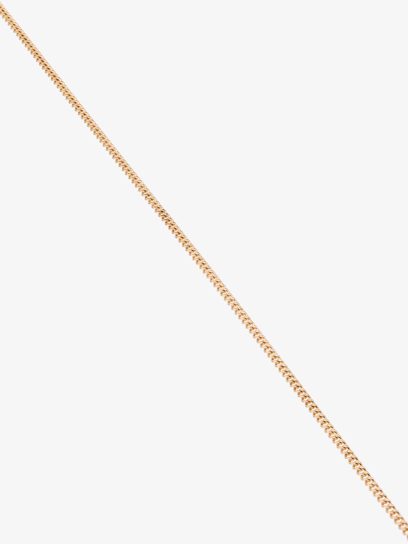 14k Gold Medium Curb Chain Necklace