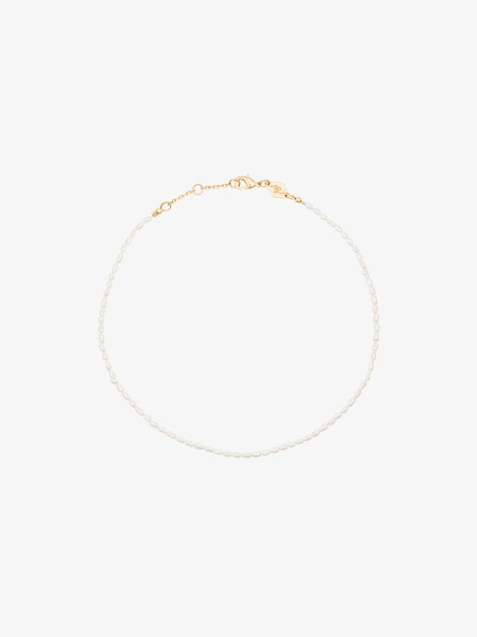 White Wave Pearl Anklet