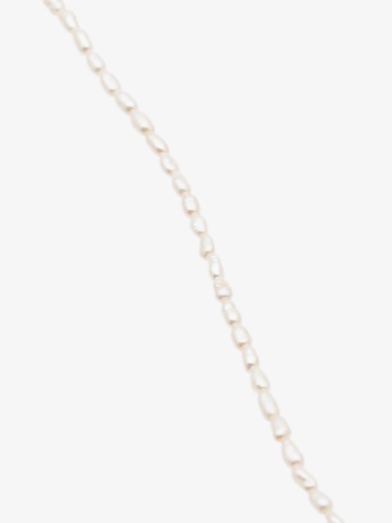 White Wave Pearl Anklet