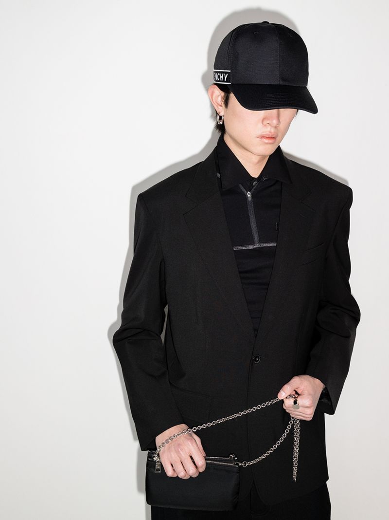 Black 4g Webbing Baseball Cap
