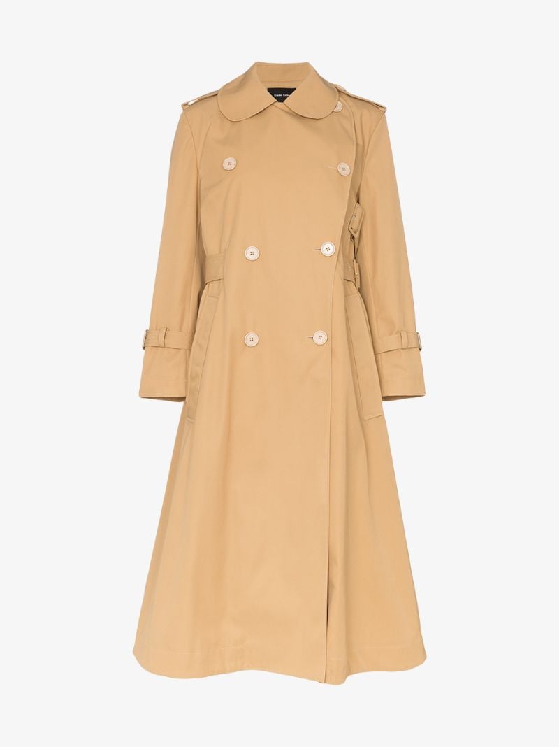 Embellished Deconstructed Trench Coat