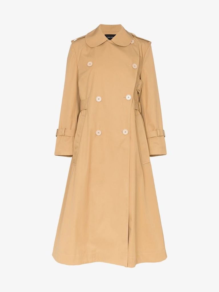 Embellished Deconstructed Trench Coat