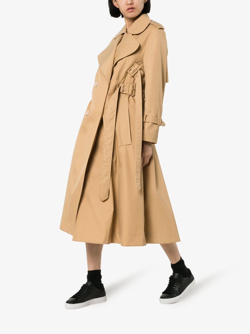 Embellished Deconstructed Trench Coat