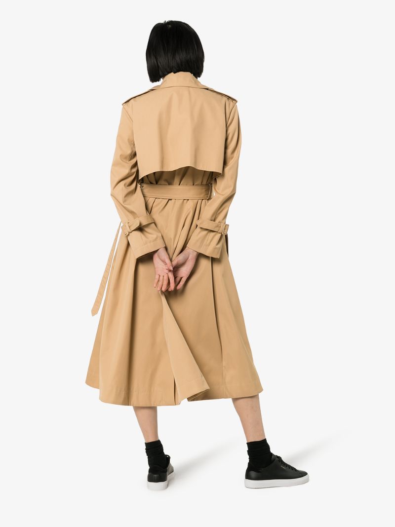 Embellished Deconstructed Trench Coat