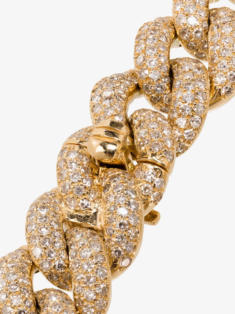 18k Yellow Gold Diamond Bracelet