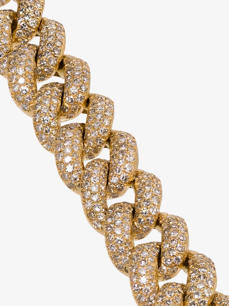 18k Yellow Gold Diamond Bracelet