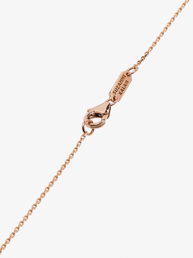 18k Yellow Gold Mini Frenzy Sapphire and Diamond Necklace