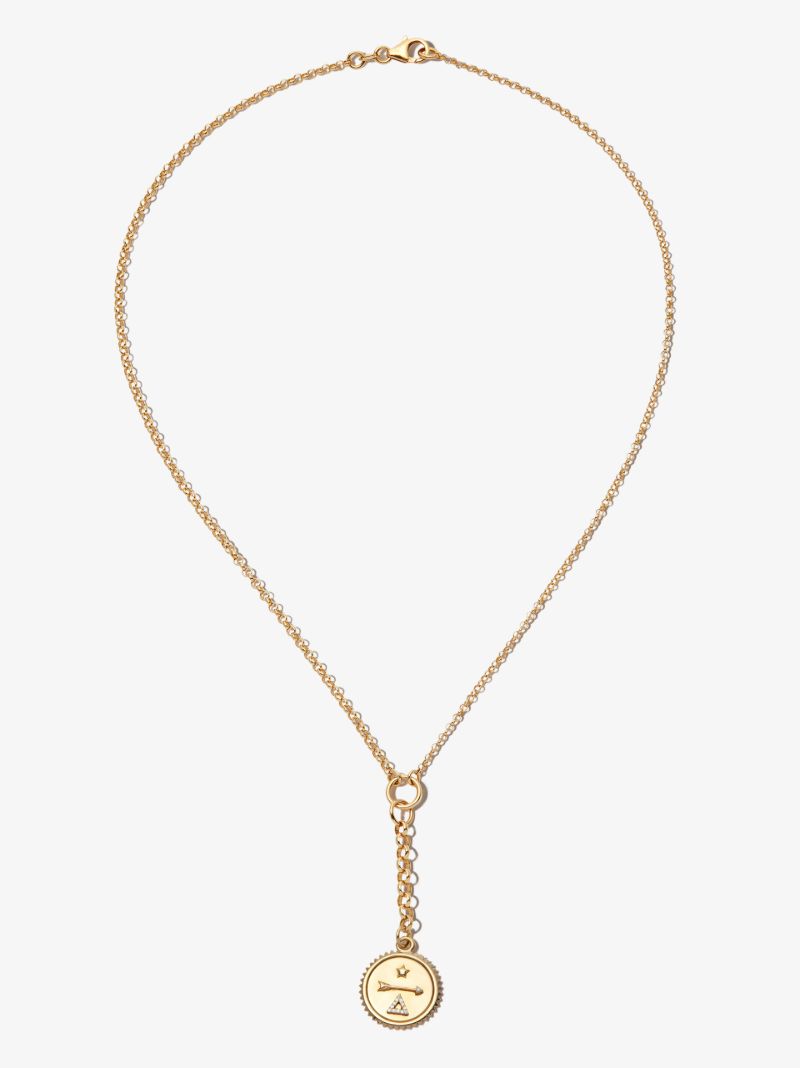 18k Yellow Gold Dream Charm Necklace