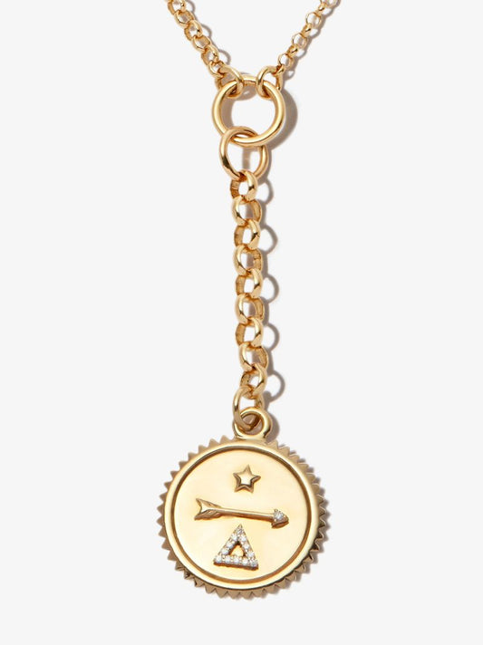 18k Yellow Gold Dream Charm Necklace