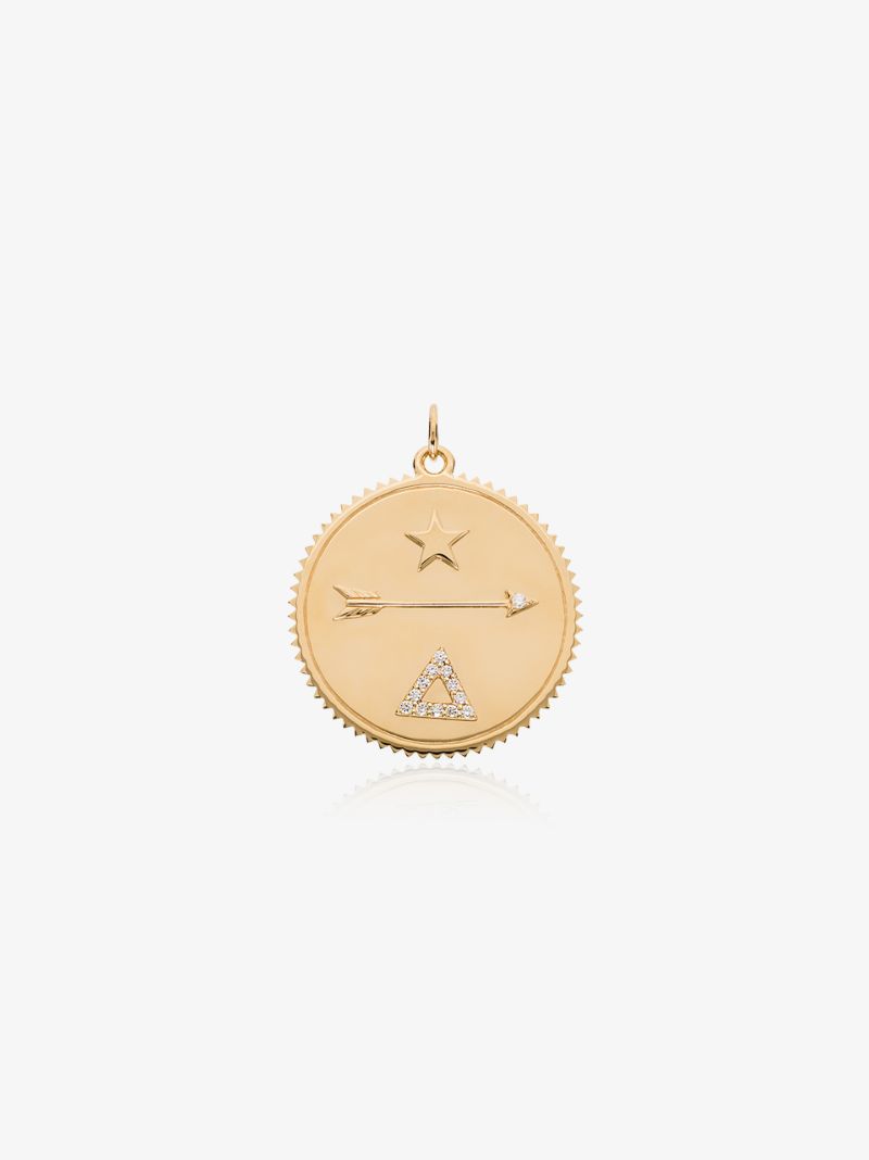18k Yellow Gold Dream Diamond Charm