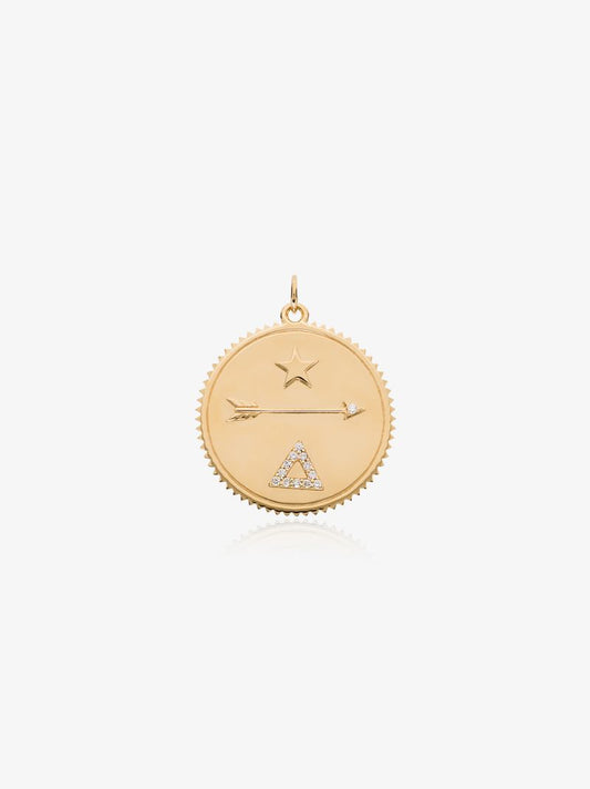 18k Yellow Gold Dream Diamond Charm