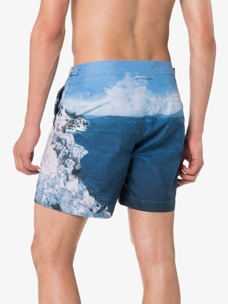 Bulldog Hulton Pool Print Swimming Trunks