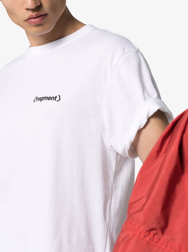 7 Moncler Fragment Logo Print T-shirt
