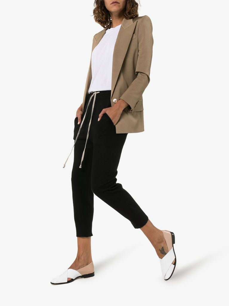 Cropped Cashmere Sweatpants