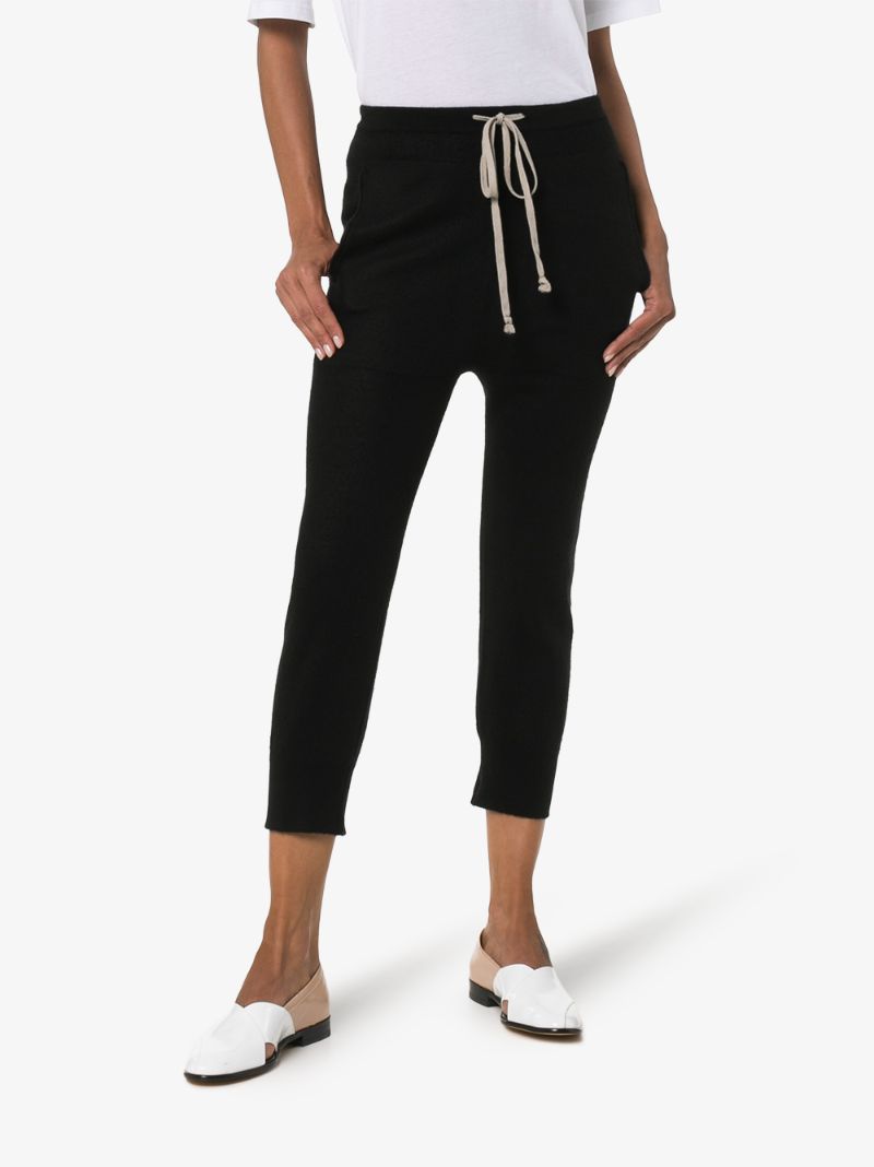 Cropped Cashmere Sweatpants