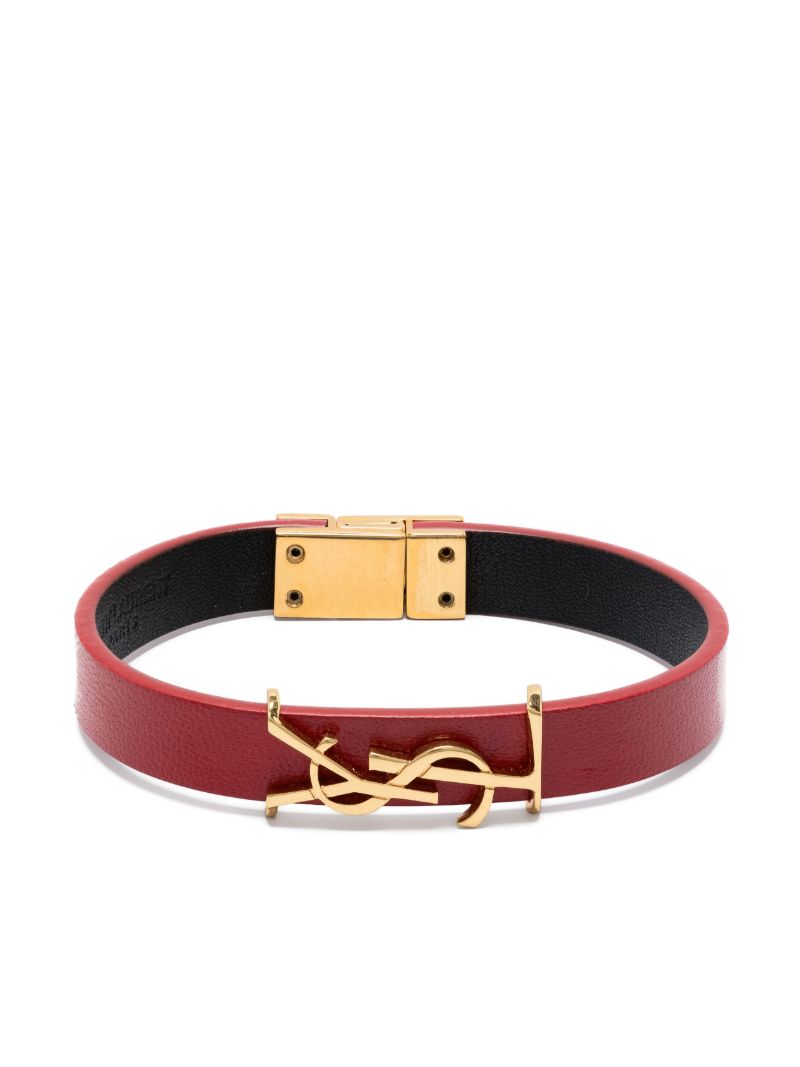 Red Opyum Leather Bracelet