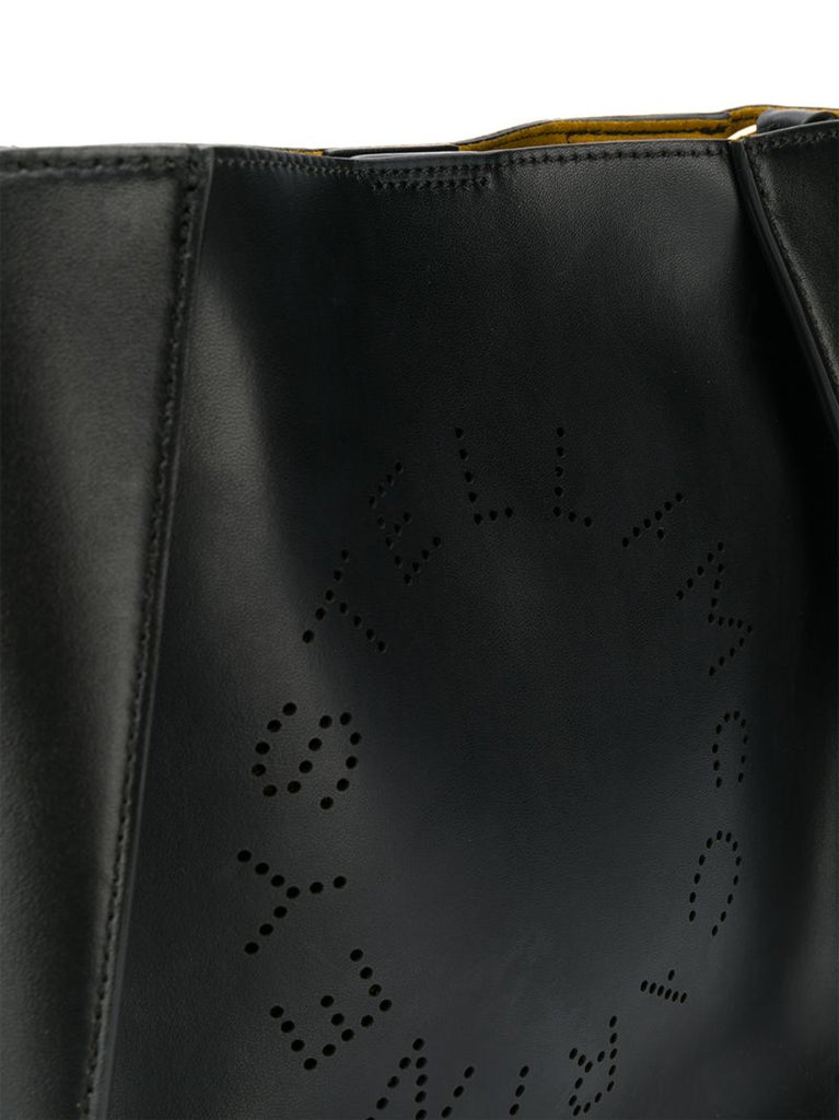 Black Stella Mccartney Logo Mini Cross Body Bag