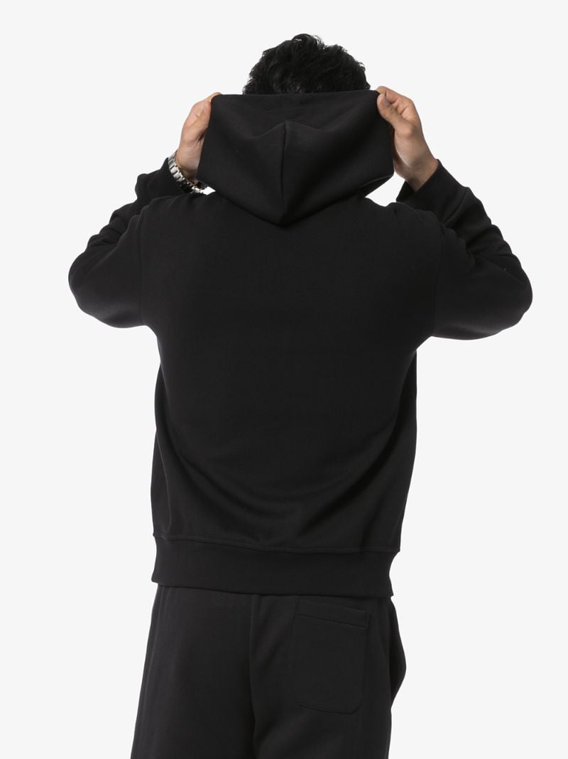 Black Polo Pony Hoodie