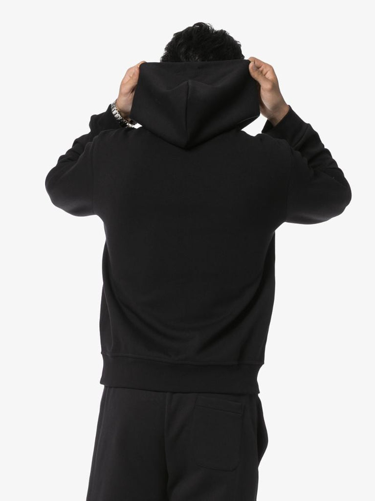 Black Polo Pony Hoodie