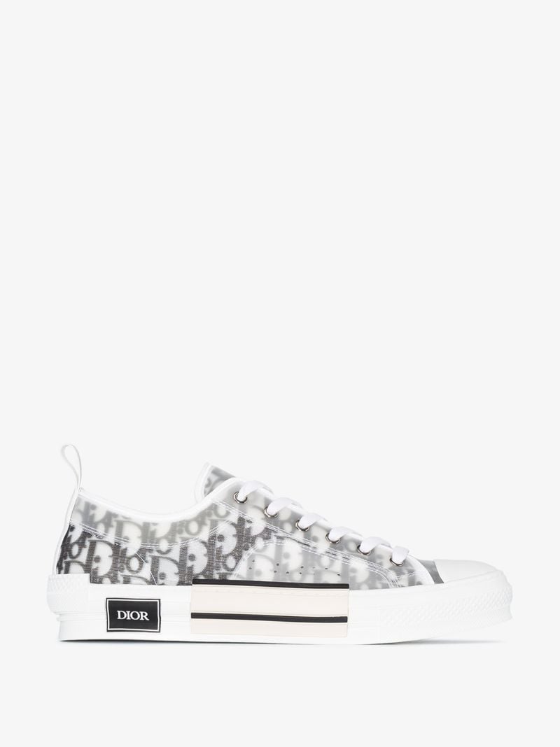 Black and White B23 Logo-print Sneakers