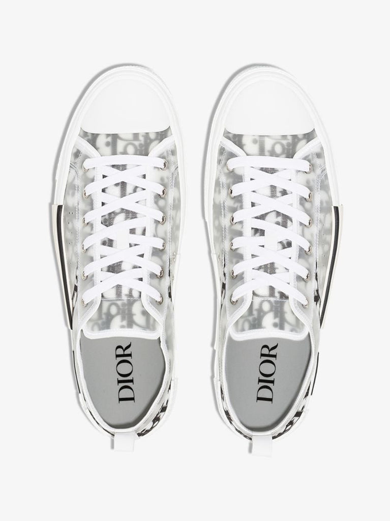 Black and White B23 Logo-print Sneakers