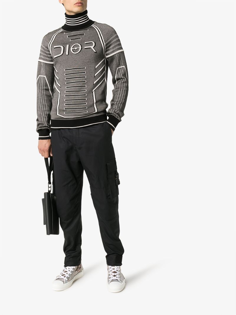 Logo Print Pullover