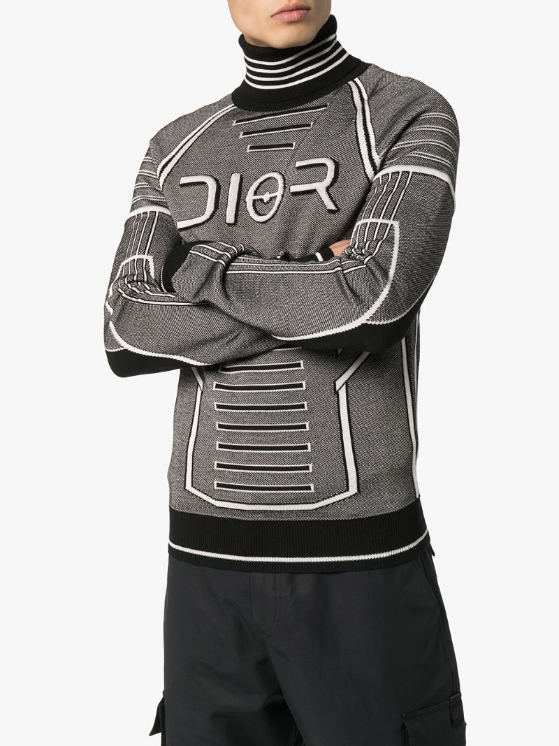 Logo Print Pullover