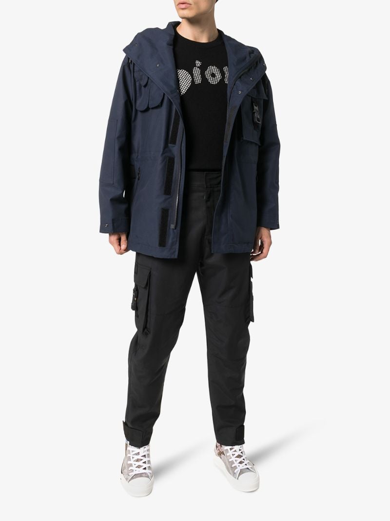 Cd Buckle Technical Hooded Parka