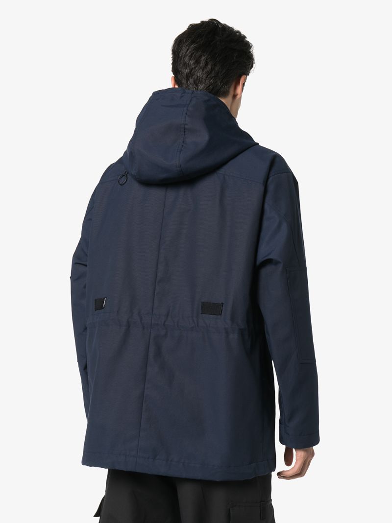 Cd Buckle Technical Hooded Parka