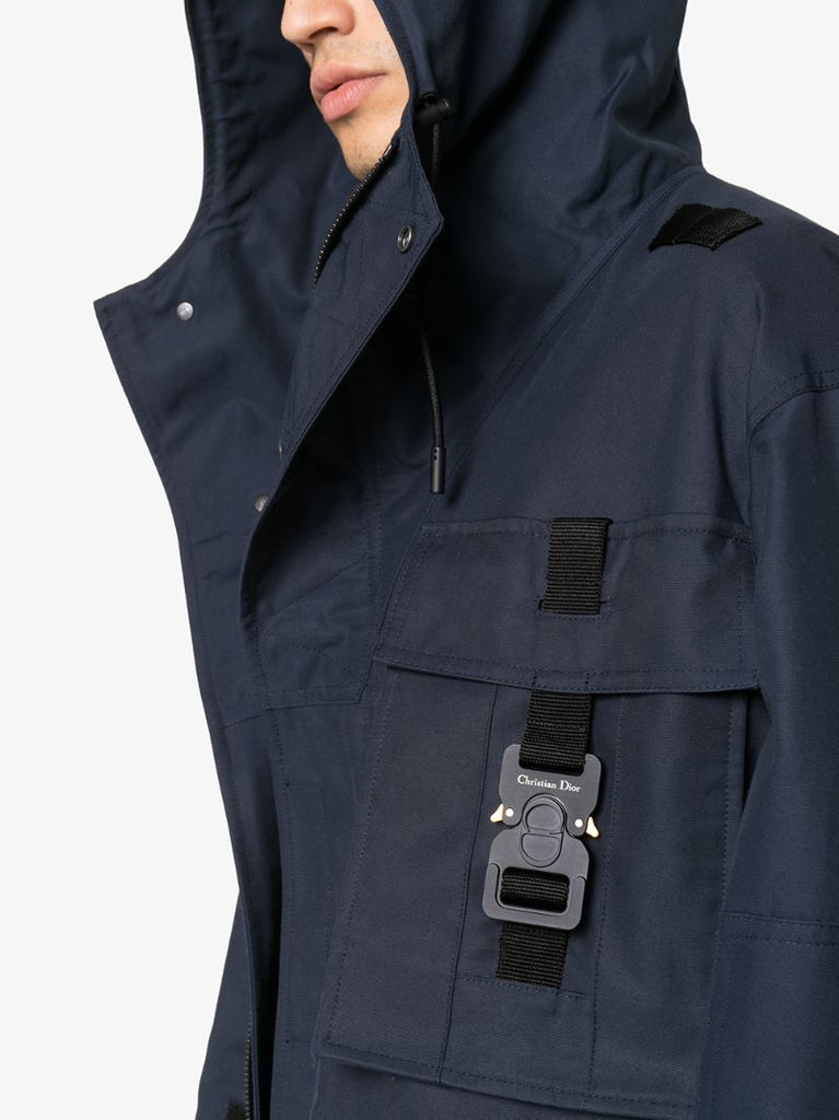 Cd Buckle Technical Hooded Parka