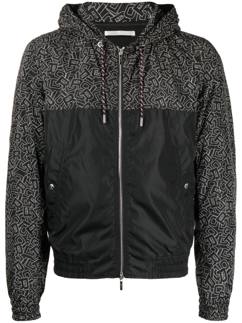 Dior Ao Logo Hd Zip Jkt Blk