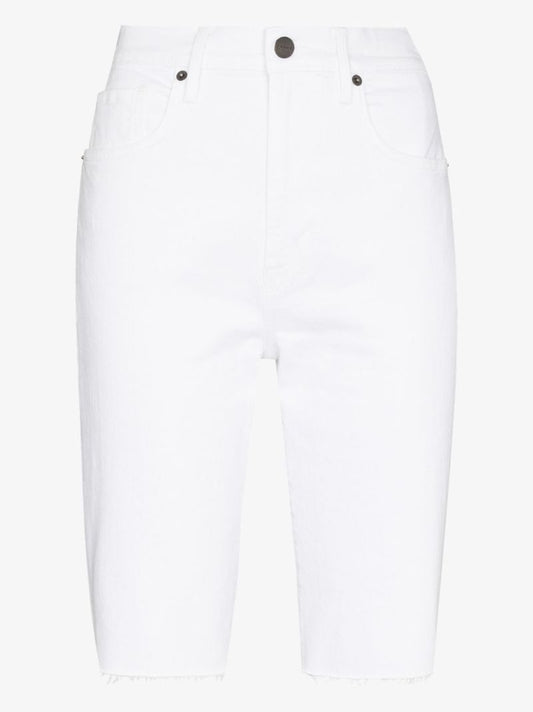 Knee-length Denim Shorts