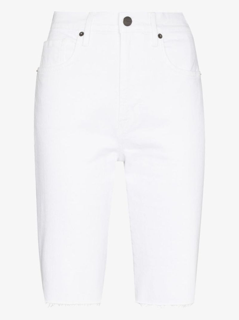 Knee-length Denim Shorts