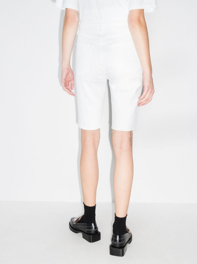 Knee-length Denim Shorts