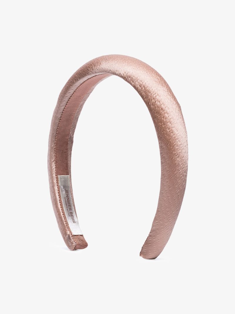 Pink Thada Silk Satin Headband