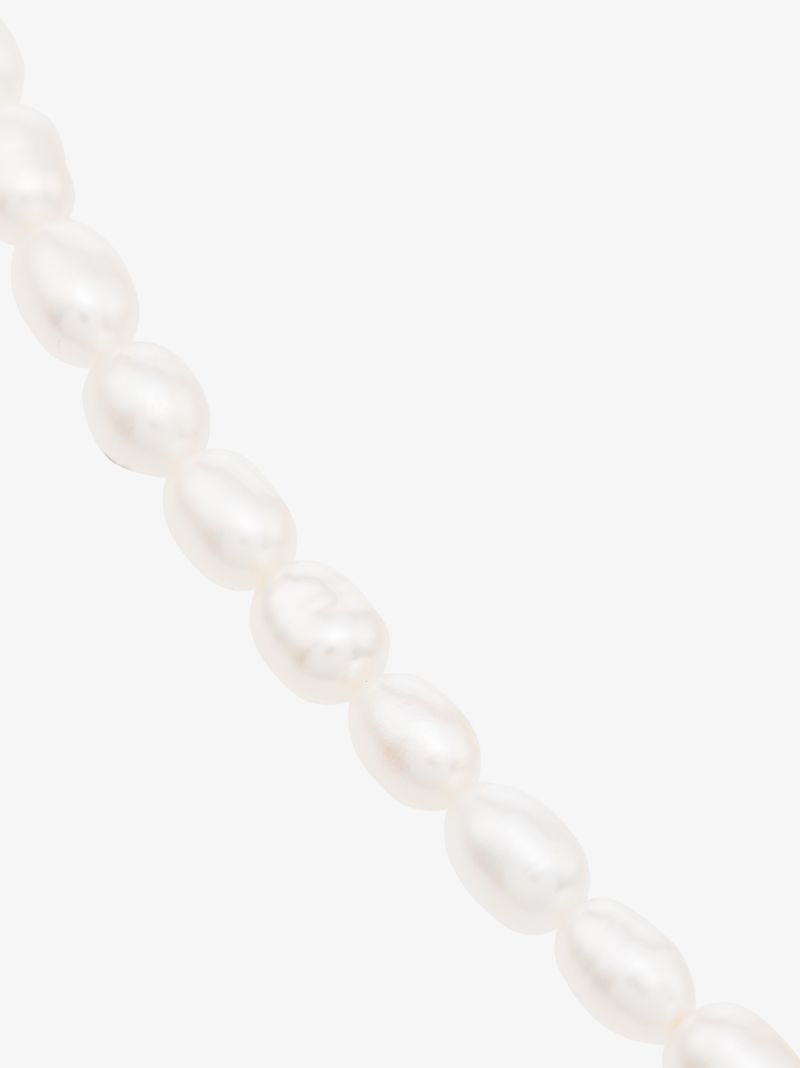 Gold-plated Duel Pearl Anklet