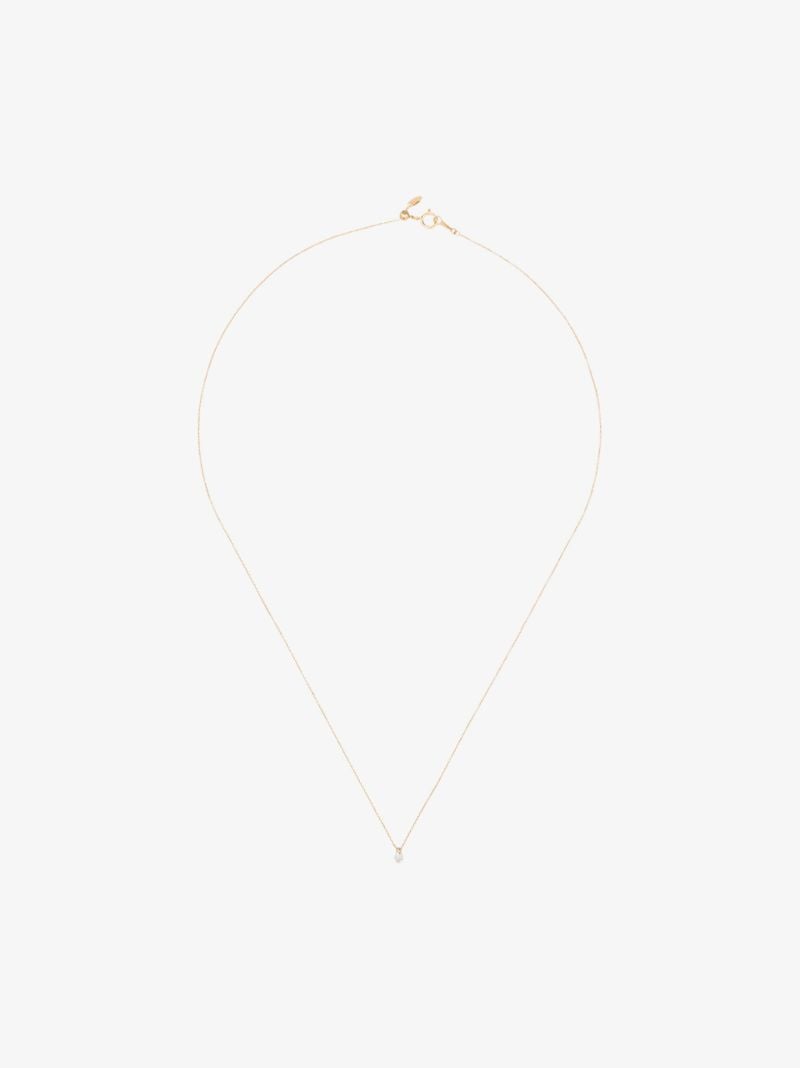 18k Yellow Gold Diamond Chain Necklace