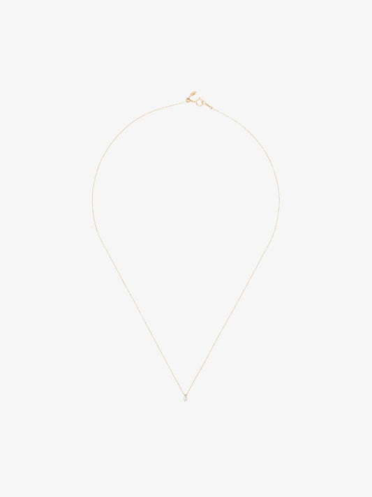 18k Yellow Gold Diamond Chain Necklace