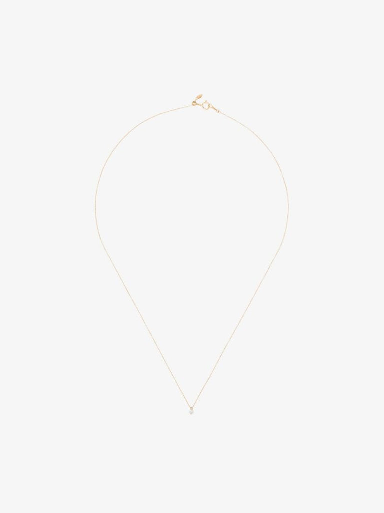 18k Yellow Gold Diamond Chain Necklace