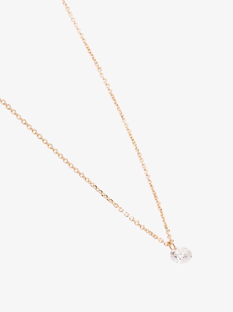 18k Yellow Gold Diamond Chain Necklace