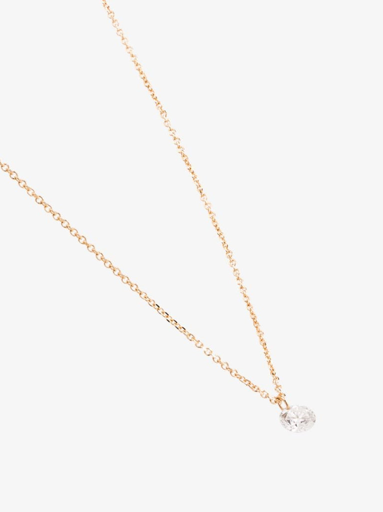 18k Yellow Gold Diamond Chain Necklace