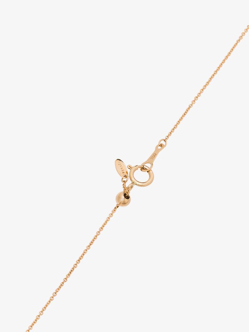 18k Yellow Gold Diamond Chain Necklace