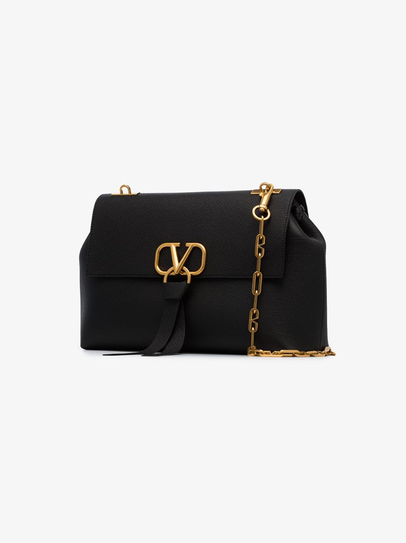 Garavani Black Vring Shoulder Bag