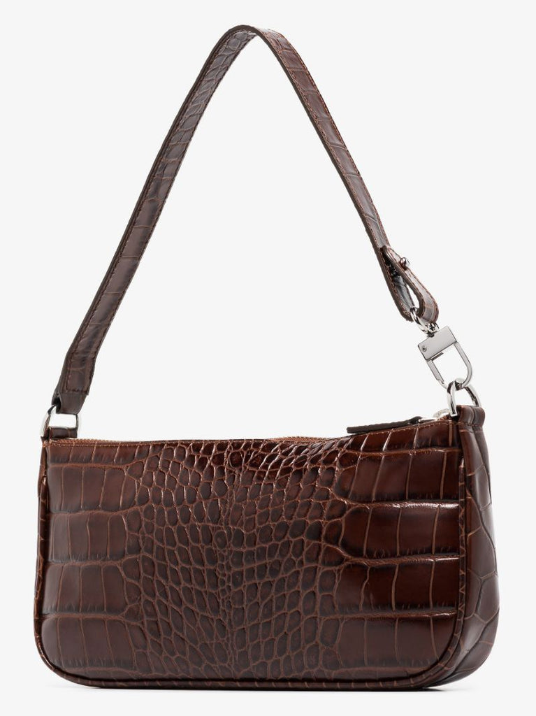 Brown Rachel Leather Shoulder Bag