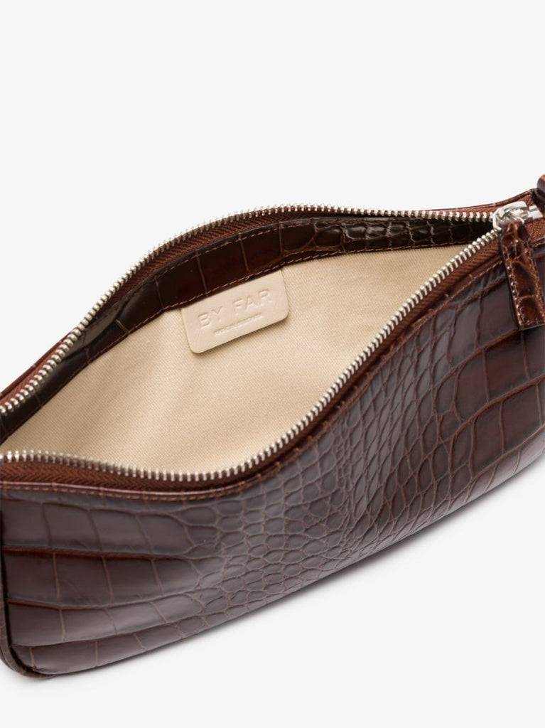 Brown Rachel Leather Shoulder Bag