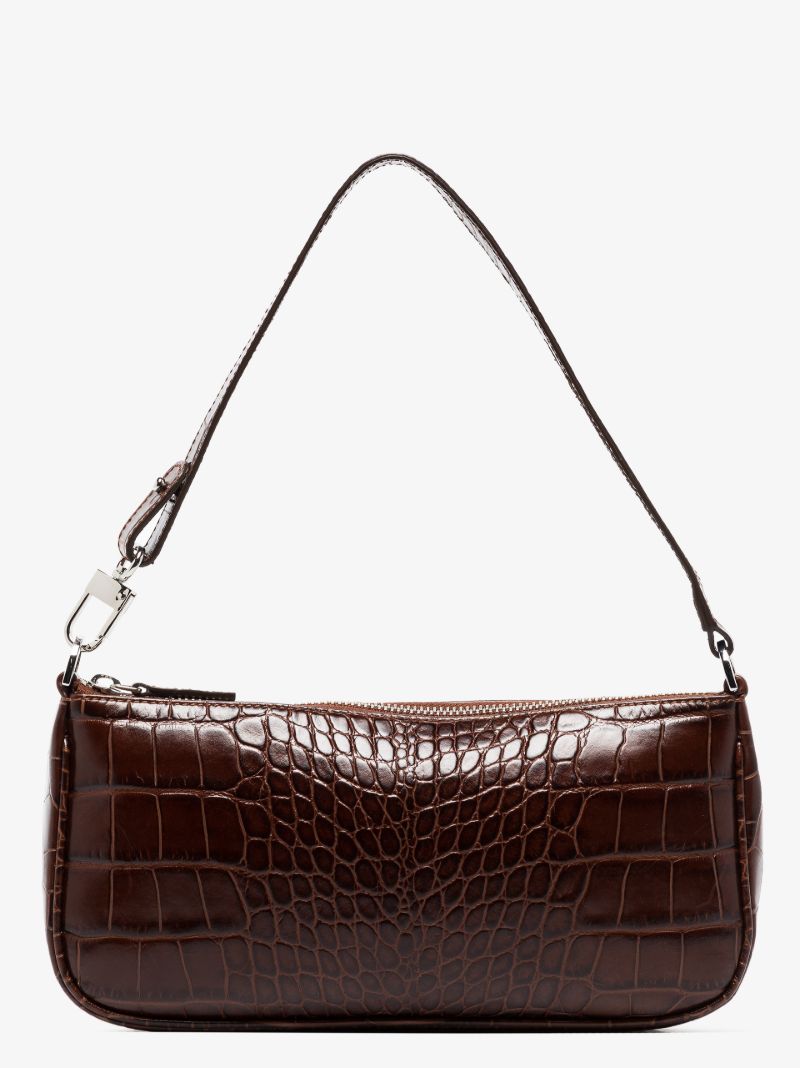 Brown Rachel Leather Shoulder Bag