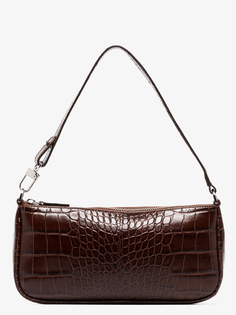 Brown Rachel Leather Shoulder Bag