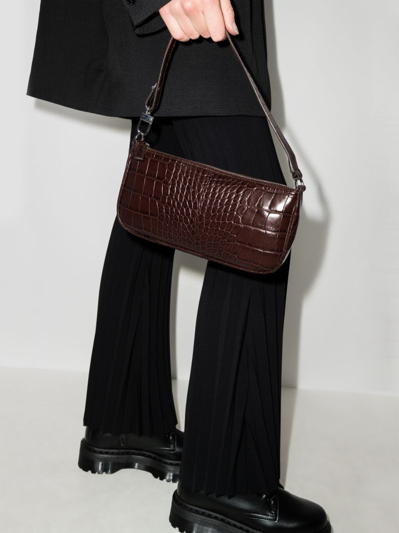 Brown Rachel Leather Shoulder Bag